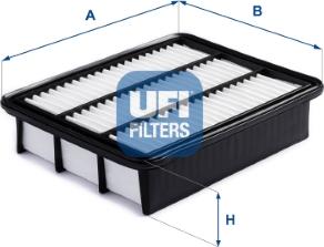 UFI 30.A99.00 - Воздушный фильтр avtokuzovplus.com.ua