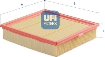 UFI 30.E62.00 - Повітряний фільтр autocars.com.ua