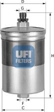 UFI 31.563.00 - Топливный фильтр avtokuzovplus.com.ua