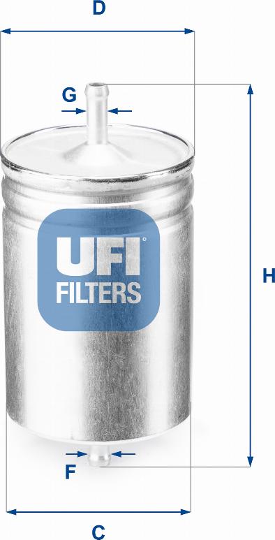 UFI 31.583.00 - Топливный фильтр autodnr.net