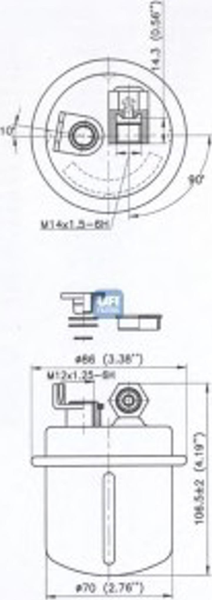 UFI 31.617.00 - Паливний фільтр autocars.com.ua