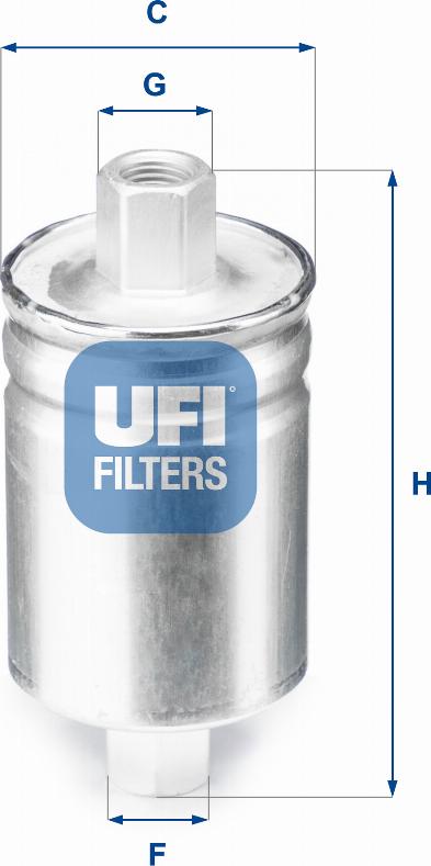 UFI 31.750.00 - Топливный фильтр autodnr.net