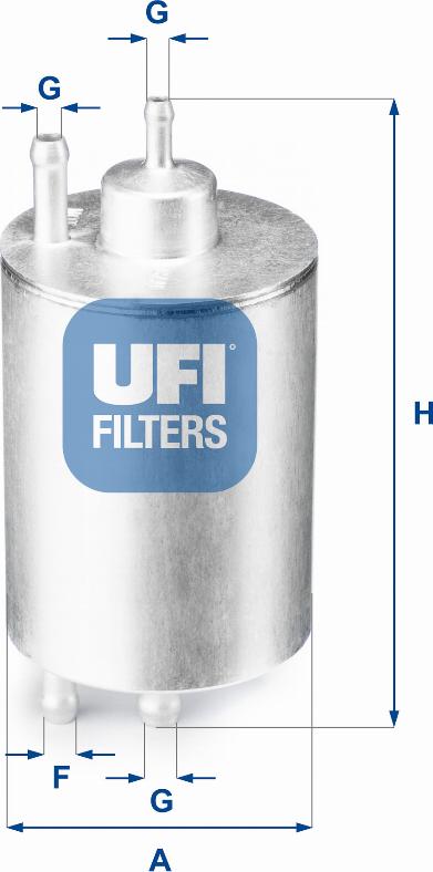 UFI 3184100 - Топливный фильтр autodnr.net