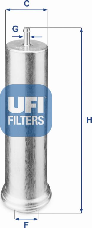 UFI 31.851.00 - Топливный фильтр autodnr.net