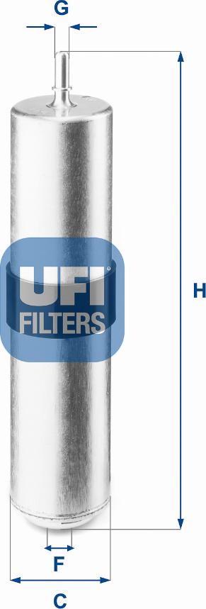 UFI 3192601 - Топливный фильтр autodnr.net