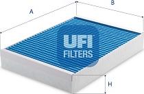 UFI 34.140.00 - Фильтр воздуха в салоне autodnr.net