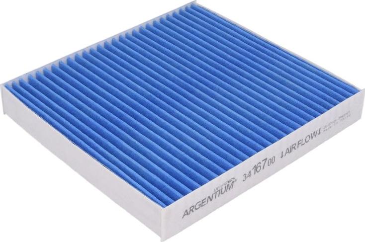 UFI 34.167.00 - Фільтр, повітря у внутрішній простір autocars.com.ua