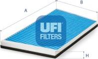 UFI 34.246.00 - Фильтр воздуха в салоне autodnr.net