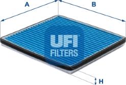 UFI 34.264.00 - Фильтр воздуха в салоне autodnr.net