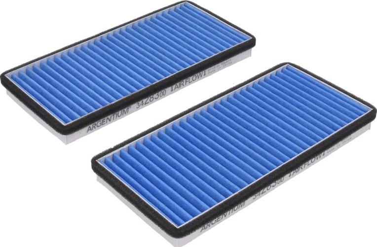 UFI 34.283.00 - Фільтр, повітря у внутрішній простір autocars.com.ua