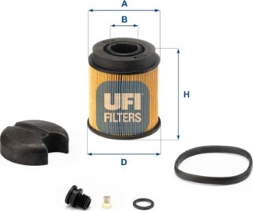 UFI 44.001.00 - Карбамидный фильтр autodnr.net