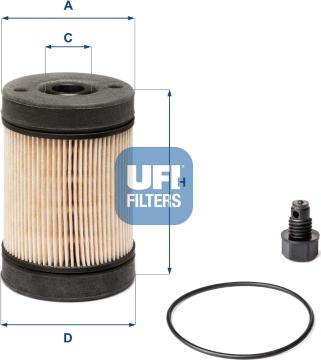 UFI 44.002.00 - Карбамидный фильтр autodnr.net