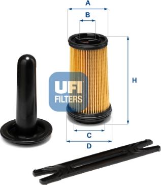 UFI 44.005.00 - Карбамидный фильтр autodnr.net