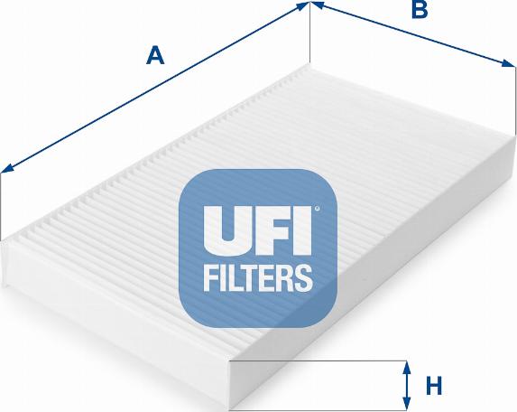 UFI 53.023.00 - Фильтр воздуха в салоне autodnr.net