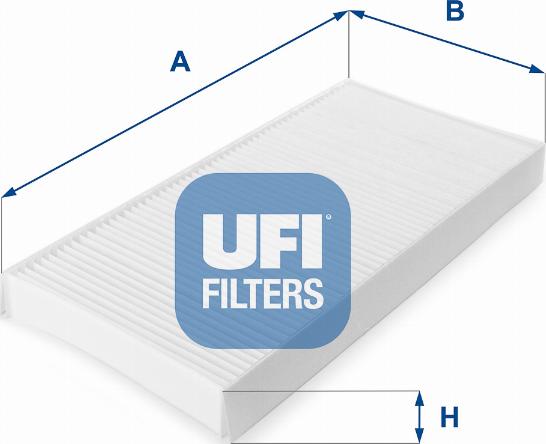 UFI 53.034.00 - Фильтр воздуха в салоне autodnr.net