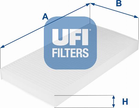 UFI 53.045.00 - Фильтр воздуха в салоне autodnr.net
