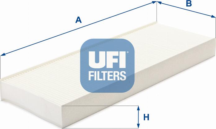 UFI 53.072.00 - Фильтр воздуха в салоне autodnr.net