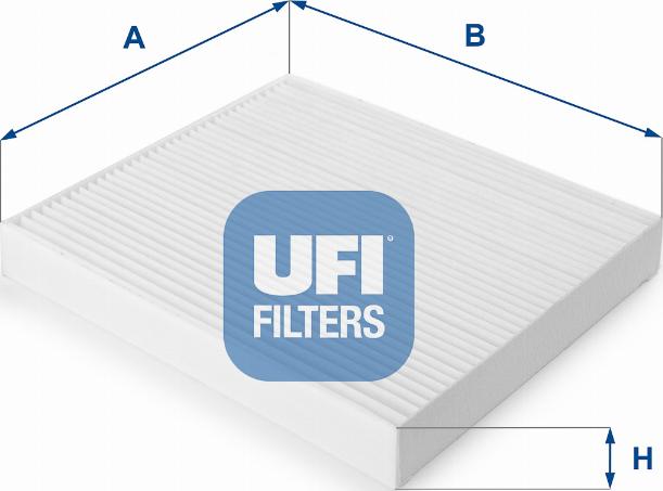 UFI 53.093.00 - Фильтр воздуха в салоне autodnr.net