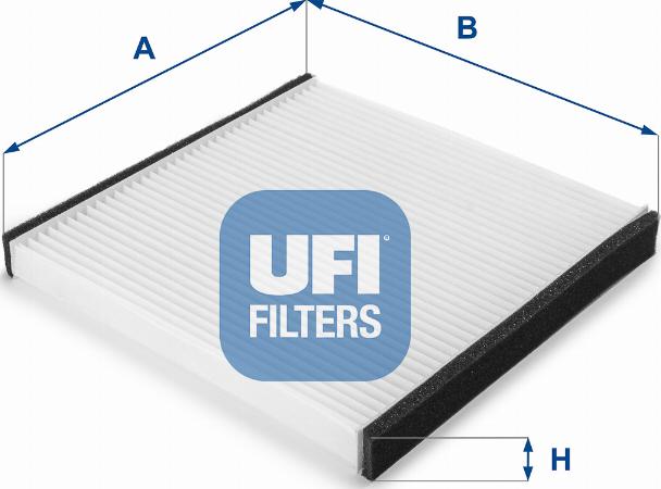 UFI 53.103.00 - Фильтр воздуха в салоне autodnr.net