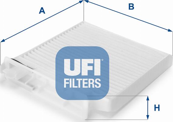 UFI 53.104.00 - Фильтр воздуха в салоне autodnr.net