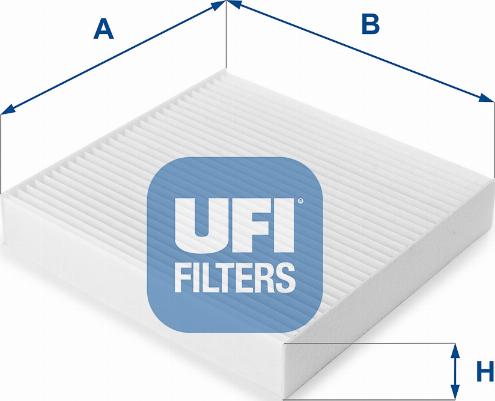 UFI 53.109.00 - Фильтр воздуха в салоне autodnr.net