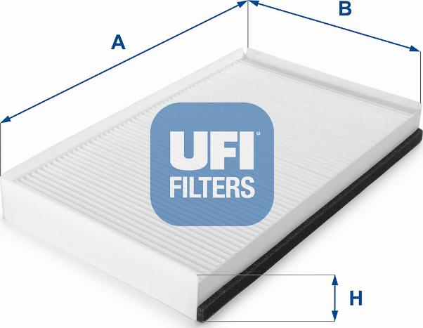 UFI 53.110.00 - Фильтр воздуха в салоне autodnr.net