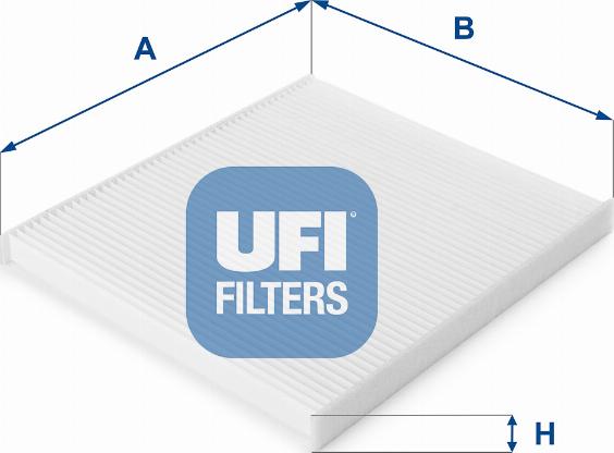 UFI 53.112.00 - Фільтр, повітря у внутрішній простір autocars.com.ua