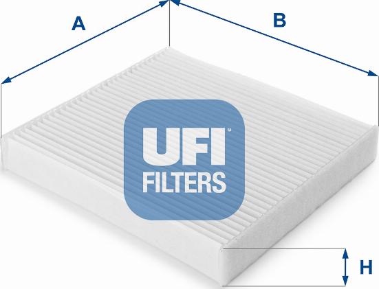 UFI 53.147.00 - Фильтр воздуха в салоне autodnr.net