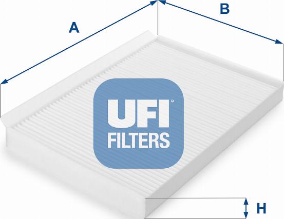 UFI 53.152.00 - Фильтр воздуха в салоне autodnr.net