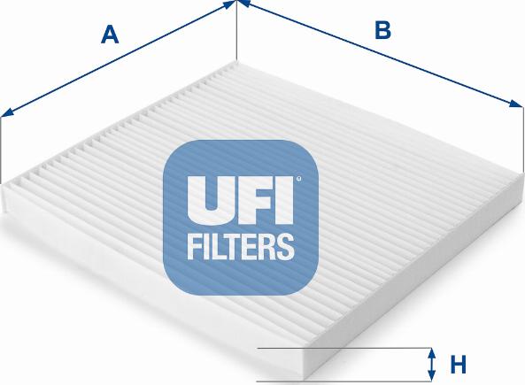 UFI 53.215.00 - Фильтр воздуха в салоне autodnr.net