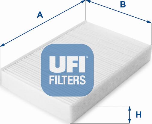 UFI 53.223.00 - Фильтр воздуха в салоне autodnr.net