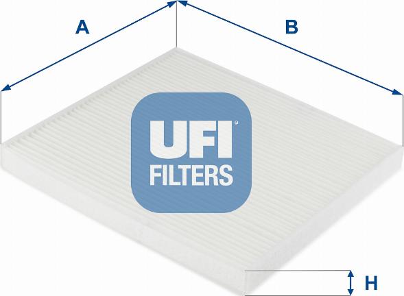 UFI 53.248.00 - Фильтр воздуха в салоне autodnr.net
