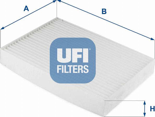 UFI 53.293.00 - Фильтр воздуха в салоне autodnr.net