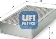UFI 53.497.00 - Фільтр, повітря у внутрішній простір autocars.com.ua