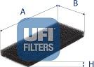 UFI 53.518.00 - Фильтр воздуха в салоне autodnr.net