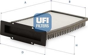 UFI 53.621.00 - Фильтр воздуха в салоне autodnr.net