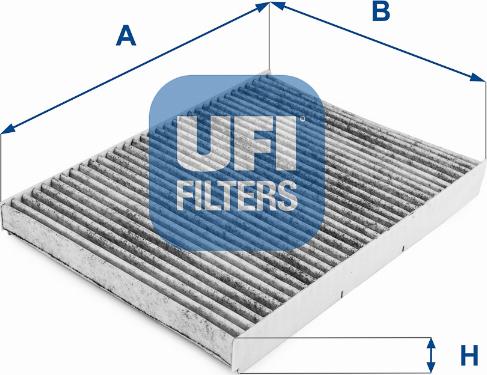 UFI 54.109.00 - Фильтр воздуха в салоне autodnr.net