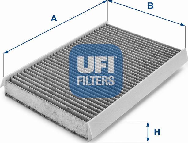 UFI 54.111.00 - Фільтр, повітря у внутрішній простір autocars.com.ua