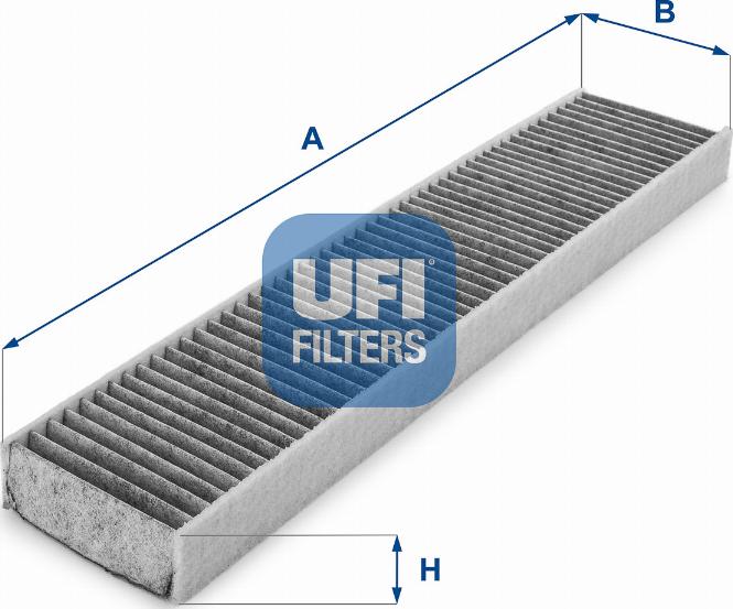 UFI 54.119.00 - Фільтр, повітря у внутрішній простір autocars.com.ua