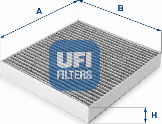 UFI 54.150.00 - Фильтр воздуха в салоне autodnr.net