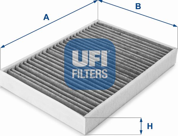 UFI 54.159.00 - Фильтр воздуха в салоне autodnr.net