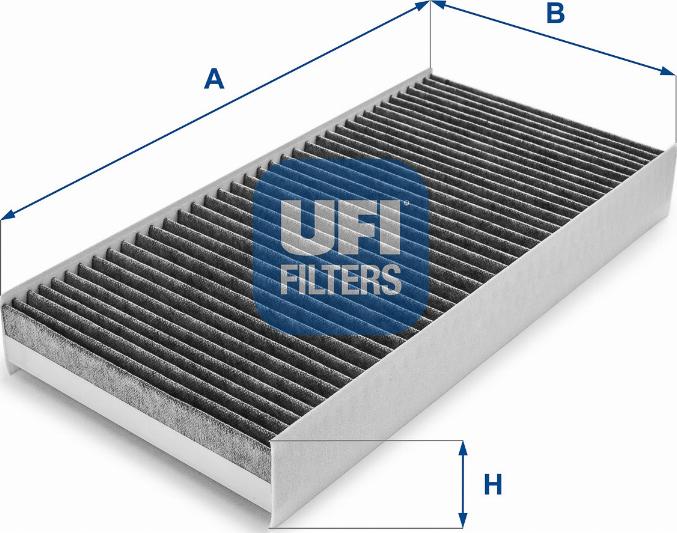 UFI 54.160.00 - Фильтр воздуха в салоне autodnr.net