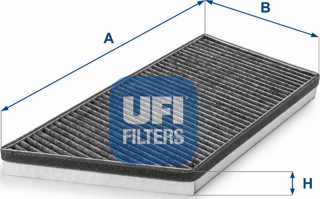 UFI 54.194.00 - Фильтр воздуха в салоне avtokuzovplus.com.ua