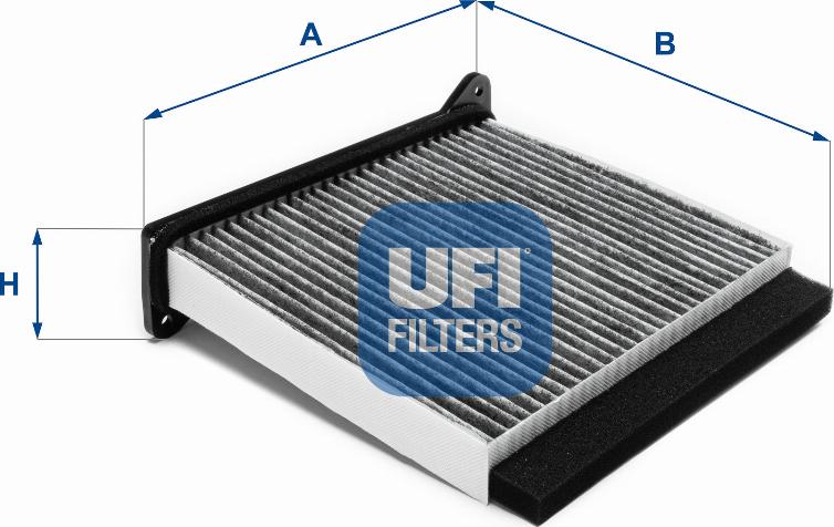 UFI 54.220.00 - Фильтр воздуха в салоне avtokuzovplus.com.ua