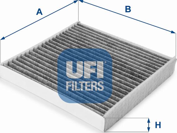 UFI 54.223.00 - Фільтр, повітря у внутрішній простір autocars.com.ua