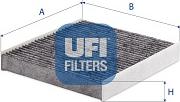 UFI 54.388.00 - Фільтр, повітря у внутрішній простір autocars.com.ua