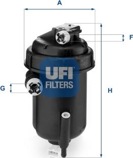 UFI 55.143.00 - Топливный фильтр autodnr.net