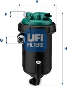 UFI 55.148.00 - Топливный фильтр autodnr.net