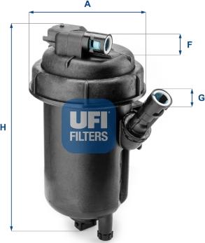 UFI 55.152.00 - Топливный фильтр autodnr.net