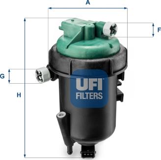 UFI 55.175.00 - Топливный фильтр autodnr.net